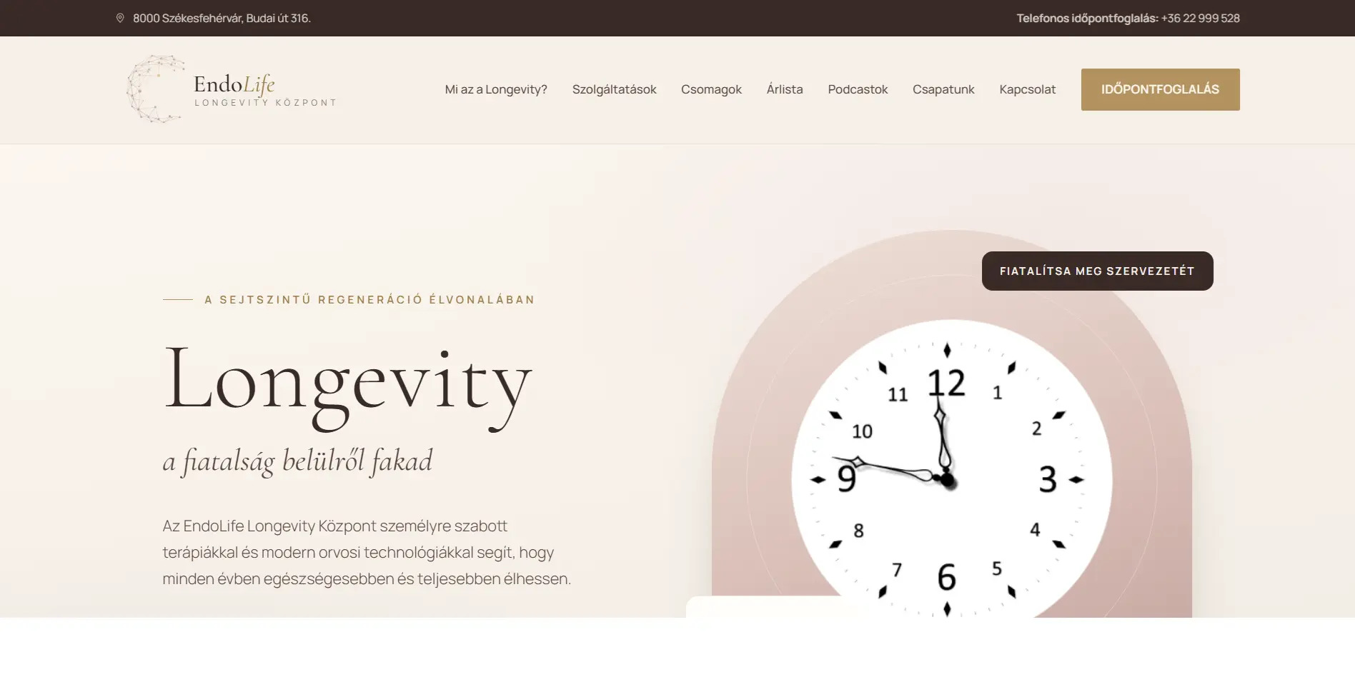 Endolife Longevity Központ
